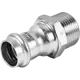 Муфта переходная Rommer 1"x22 мм ВПр-НР нержавеющая сталь