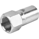 Муфта переходная Rommer 3/4"x28 мм НПр-ВР нержавеющая сталь