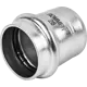 Заглушка Rommer 28 мм нержавеющая сталь