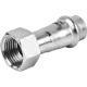 Муфта переходная Rommer 1/2"x15 мм с накидной гайкой ВПр-ВР нержавеющая сталь