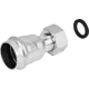 Муфта переходная Rommer 3/4"x28 мм с накидной гайкой ВПр-ВР нержавеющая сталь