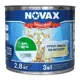 Грунт-эмаль 3 в 1 по металлу Novax глянцевая цвет зеленый RAL 6018 2.8 кг