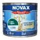 Грунт-эмаль 3 в 1 по металлу Novax матовая цвет темно -зеленый RAL 6026 2.8 кг