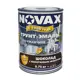 Грунт-эмаль 3 в 1 по металлу Novax молотковая цвет шоколад 0.75 кг