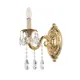 Настенный светильник Bohemia Ivele Crystal Al7901b10/1/175 a g цвет жёлтый/золотой