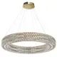 Люстра подвесная светодиодная Odeon Light 4926-98l 27 м² нейтральный белый свет цвет золото