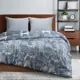 Комплект постельного белья Wenge Jakarta dreams 896840 семейный бязь серо-голубой