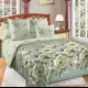 Комплект постельного белья Home mercury 30059 Каролина семейный перкаль зеленый