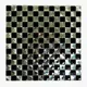 Декоративная мозаика Керамоград 00-00005806 F2x6/1ekb 30.4x30.4см цвет Серый / серебристый