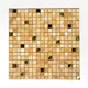 Декоративная мозаика Керамоград U00019368 MG129ekb 30x30см цвет Бежевый