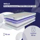 Матрас Miella Twisted-Comfort Maxi 110x200x16 см беспружинный 1.5-спальный