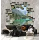 Фотообои флизелиновые Dekor vinil Горное озеро 3d 300x270 см 9285dv