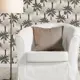 Обои флизелиновые Rasch Club Botanique 0.53 м серые 537802
