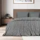Комплект постельного белья Wenge Rabbit семейный перкаль белый