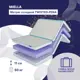 Матрас Miella Twisted-Pena 70x140x11 см беспружинный детский