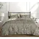 Комплект постельного белья Home mercury 32953 Ива евро поплин серый
