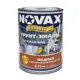 Грунт-эмаль 3 в 1 по металлу Novax молотковая цвет медный 0.75 кг