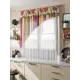 Тюль для кухни на шторной ленте AT Home Мелови 280x160 см цвет разноцветный