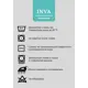Тюль на шторной ленте Inva Вуаль 400x280 см цвет молочный