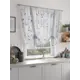 Тюль на шторной ленте At Home Риликонс 150x150 см цвет белый