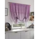 Тюль на шторной ленте At Home Ренкерос 150x150 см цвет фиолетовый, сиреневый