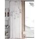 Тюль на шторной ленте At Home Рикренирс 150x250 см цвет белый