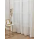 Тюль на шторной ленте Amore Mio Однотонный батист 300x270 см цвет шампань