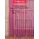 Тюль на шторной ленте Amore Mio Однотонная вуаль 6PL 300x270 см цвет розовый