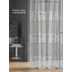 Тюль на шторной ленте At Home Рунаи-56 300x250 см цвет белый