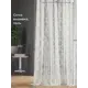 Тюль на шторной ленте At Home Таниф-36 150x250 см цвет белый