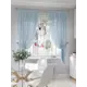 Тюль на шторной ленте At Home Мирофинс 300x150 см цвет белый