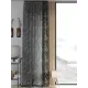Тюль на шторной ленте At Home Сканфирс 150x260 см цвет синий, голубой