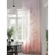 Тюль на шторной ленте At Home Минвикас 150x280 см цвет розовый