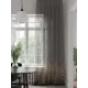 Тюль на шторной ленте At Home Карентис 150x280 см цвет серый