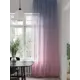 Тюль на шторной ленте At Home Сеникрас 150x280 см цвет синий, голубой