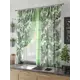 Тюль для кухни на шторной ленте At Home Зоис 150x180 см цвет зеленый
