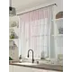 Тюль для кухни на шторной ленте At Home Гаридин 300x150 см цвет белый