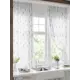 Тюль для кухни на шторной ленте At Home Фернетис 150x180 см цвет белый