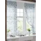 Тюль для кухни на шторной ленте At Home Фонтронис 150x180 см цвет белый