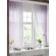 Тюль для кухни на шторной ленте At Home Рифенкрит 150x180 см цвет белый