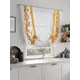 Тюль на шторной ленте At Home Рениприон 150x150 см цвет белый