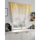 Тюль на шторной ленте At Home Линормир 150x150 см цвет белый