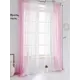 Тюль на шторной ленте At Home Хлои 200x270 см цвет розовый