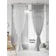 Тюль на шторной ленте At Home Аруфина-09 300x300 см цвет белый