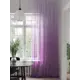 Тюль на шторной ленте At Home Ферлонос 150x280 см цвет фиолетовый, сиреневый