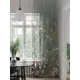 Тюль на шторной ленте At Home Минортис 150x280 см цвет коричневый