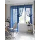 Тюль на шторной ленте At Home Лурано 150x260 см цвет синий