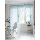 Тюль на шторной ленте At Home Лурано 150x270 см цвет голубой