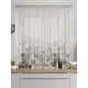 Тюль для кухни на шторной ленте At Home Рикенриас 150x180 см цвет бежевый