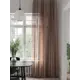 Тюль на шторной ленте At Home Пенекрис 150x280 см цвет коричневый